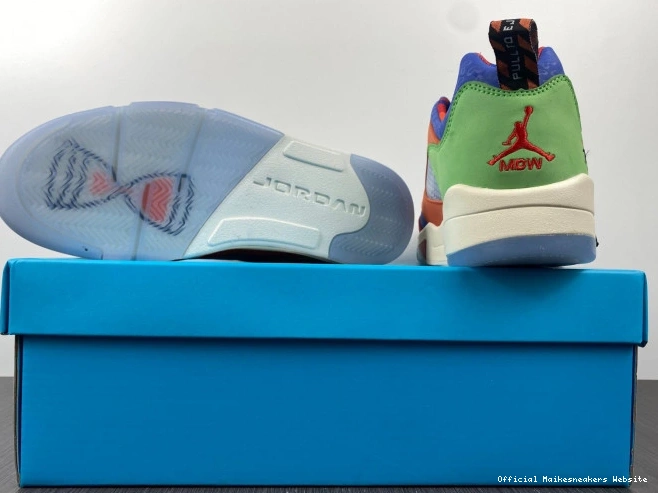 Official Maikesneakers Jordan Air DR6287-486 5 Doernbecher Low 0706